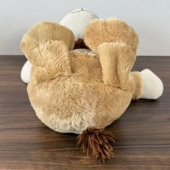 Kellytoy Lion Plush Stuffed Animal Soft Cuddly Toy Brown Shaggy Mane Floppy Legs - Picture 5 of 13